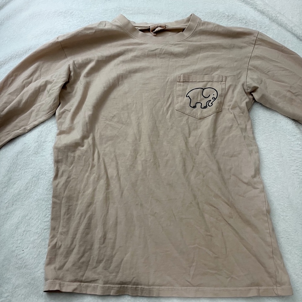 long sleeve light pink ivory ella shirt